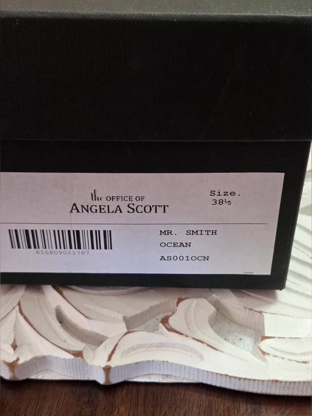 The Office Of Angela Scott Mr Smith Oxford In Ocean Size 38.5 - Picture 9 of 12